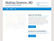 Tablet Screenshot of mathiasbostrom.com
